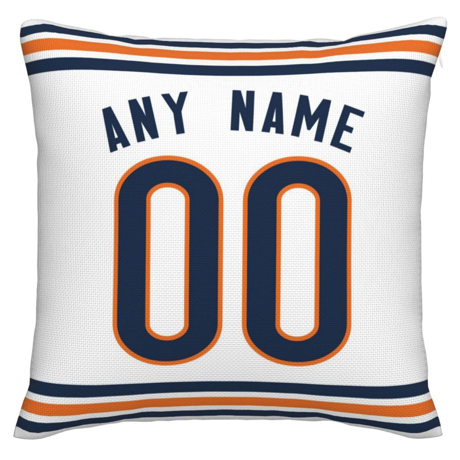 Custom C.Bears Pillow Decorative Throw Pillow Case - Print Personalized Football Team Fans Name & Number Birthday Gift Football Pillows