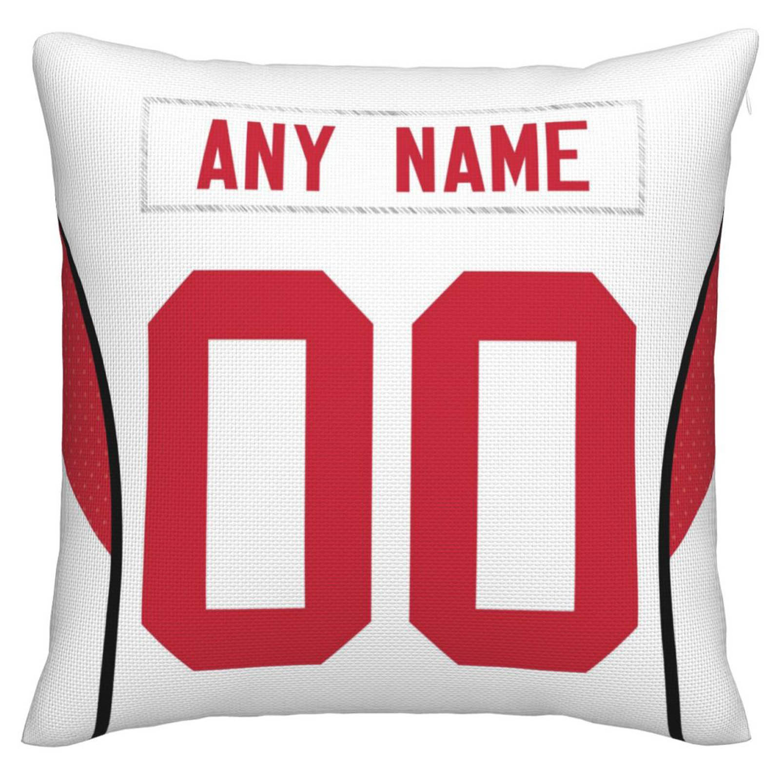 Custom SF.49ers Pillow Decorative Throw Pillow Case - Print Personalized Football Team Fans Name & Number Birthday Gift Football Pillows