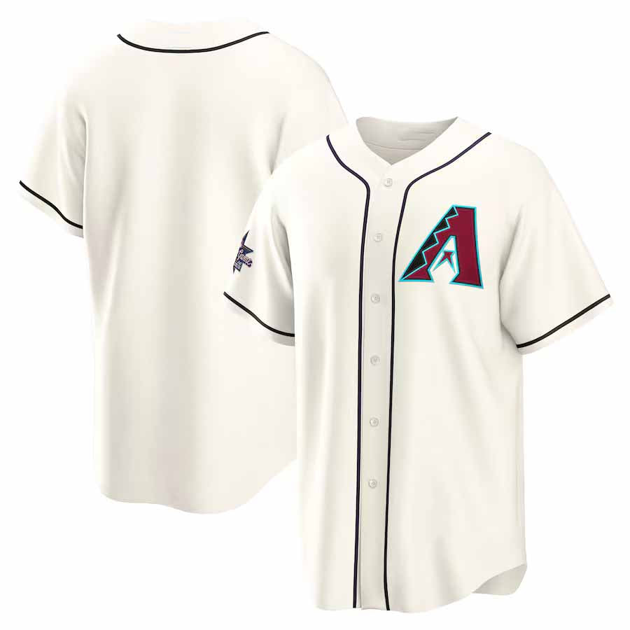 Arizona Diamondbacks 2025 All-Star Game Home Replica Jersey - Cream Baseball Jersey